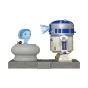 Star Wars R2D2 with Leia Hologram Pop Vinyl Deluxe Figure