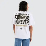 [Nena and Pasadena AFL] Collingwood Magpies AFL Heavy Raptor Tee Optical White
