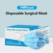 200 Pcs Face Mask Medical Surgical Dental Disposable 3-Ply Earloop