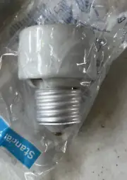 [2 Pack]LEVITON Porcelain Bulb Socket Extensions Medium To Medium
