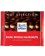 Ritter Sport Dark Whole Hazelnuts 100g
