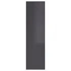 Tv Cabinet High Gloss Grey 30.5X30x110 Cm Engineered Wood Wood TV Stands & Enter