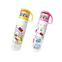 在飛比找PChome24h購物優惠-三麗鷗SANRIO 不鏽鋼水瓶480ml 環保水瓶 保溫瓶【