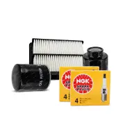 NGK Spark Plugs & NTK Filter Service Kit for Holden Commodore VT 5.0L Petrol