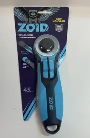 ZOID 45mm Rotary Cutter Fabric Cutting Wheel Craft Cutting Tool Textured Grip
