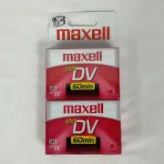 Maxwell Mini DV 60 Min Digital Video 2-Pack ME