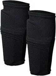[Zxpjkyu] Soccer Shin Guard Socks Soccer Shine Pads Antislip Cut Soccer Socks Leg Sleeves for Baseball Leisure Sports Kids