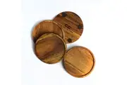 CLASSICA ACACIA SET 4 WOODEN COASTERS
