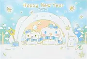 Sanrio 110272 New Year's Day Postcard Cinnamoroll Kamakura Message Card Greeting Card JNP 10-5