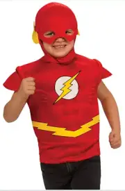 Justice League The Flash Costume Small 3-4 yrs