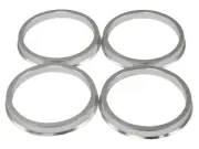 (4) Aluminum Hub Centric Rings Hubrings for 78mm Hubs & 106mm Wheels (78-106)