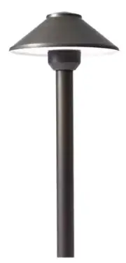 Pro-Trade PT-PTH1-BK-LED Path Light Aluminum Housing Black (2.5W 2700K T3 LED)