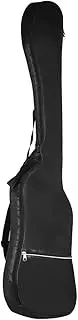 JunZheHub Premium Double Padded Bass Guitar Gig Bag with Shoulder Straps, Black