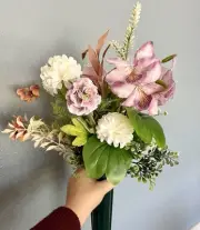 Cemetery Flowers Spring Sympathy Grave Artificial Arrangement