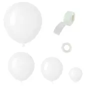 White Balloon Arch Kit White Latex Balloon Balloon Wreath Supplies K5O64728