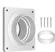 Dryer Vent Connector,Dryer Hose Coupling Kit - Quick Connect & Disconnect Vent Adapter Twist Lock Dryer Duct Connector Kit for Preventing Heat and Moisture Leakage