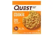 Quest Nutrition, Protein Cookie, Peanut Butter, 4 Pack, 2.04 oz (58 g) Each