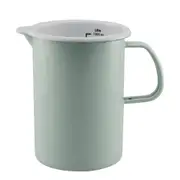 Vintage Style Enamel Measuring Jug Duck Egg Blue 1 Litre
