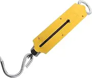 IMIKEYA 2pcs Portable Mechanical Hanging Scale with Hook Capacity Accurate Spring Balance for Luggage Fish Weighing Farming Outdoor Use