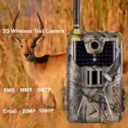 2G MMS SMTP Trail Camera Email Wildlife Hunting Cameras Cellular Wireless 20MP 1