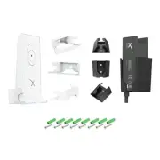 StarLink Router Wall Mount,Starlink V2 Mesh WiFi White Mount +Black Mount