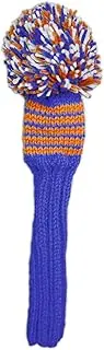 Jan Craig Handmade Fairway Wood Headcover for #5 Atlantic/Orange/White