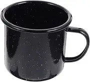 Gatuida Enamel Camping Mug Durable Retro Water Cup for Home Outdoor Use Lightweight Enamel Coffee Cup Safe Easy to Clean for Adults