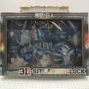 Attack on Titan Levi Ackerman 3D Situation Clock Watch Kodansha Anime Japan