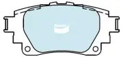 Bendix General CT Rear Brake Pad Set for Lexus Rx350 TALA15R 2.4L PETROL T24AFTS (for: Lexus)