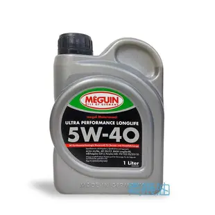 【美機油】MEGUIN ULTRA LONGLIFE 5W40 長效合成 機油 A3/B4 SN CF