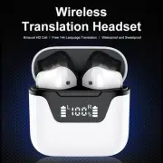 Wireless Translator Earbuds Bluetooth Support 144 Languages Translation SWED