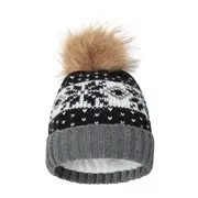 Mountain Warehouse Womens/Ladies Fair Isle Pom Pom Beanie