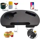 Zero Gravity Chair Cup Holder Side Tray Table Mobile Phone Slot Lawn Patio Pool