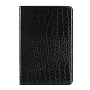 For Ipad Pro 12.9 Inch Crocodile Texture Tablet Case Black
