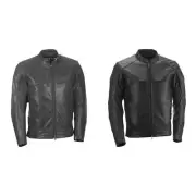 Highway 21 Mens Gunner 100% Leather Motorcycle Jacket & Armor Pick Size & Color