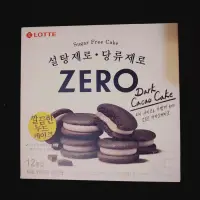 在飛比找蝦皮購物優惠-［全新］韓國 樂天lotte zero 無糖 零卡 巧克力蛋