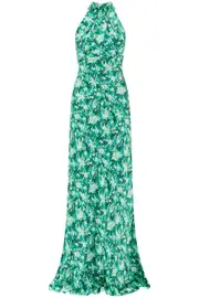 [SALONI] SALONI maxi dress michelle 8 Green