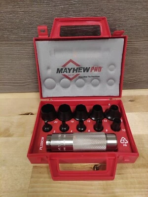 MAYHEW PRO 66010 Hollow Punch Set, Not Tether Capable
