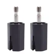 2Pcs String Winder Tuning Peg Puller Replace Electric Drill for Guitar Bass3083