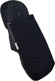 Universal Baby Footmuff Sack for Pushchairs (Bugaboo, Graco, Cybex) by Janabebe (Black Series, Fleece)