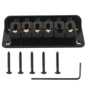 Hardtail Guitar Bridge Body Through for 6 String Electric Parts A1I72965
