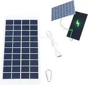 Solar Panel for Camera 4.5W 5V USB Monocrystalline Outdoor Charging Protecting Portable Solar Charger for Phone