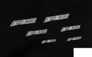 RC4WD 1/10 RS Emblem Set Z-S1135 logo 3 SIZES Metal badge 10th RC TOY