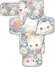 Reusable Changing Table Pads with Tissue Pocket Changing Pads for Changing Table Infant Travel Station Kit