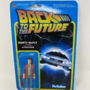 BACK TO THE FUTURE MARTY MCFLY ACTION FIGURE REACTION Blister