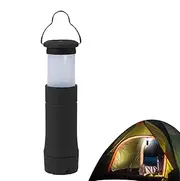 Camping Lantern - 2-in-1 Camping Lamps Battery Operated | 3 Light Modes Battery Powered Lantern | Camping Lamp Battery Flashlight for Camping Light, Detachable Hook for Power Cuts, Tent