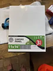 Simply Panel Canvas Pack, 11" X 14", 3 Pieces