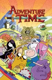 ADVENTURE TIME CARTOON POSTER,BARGAIN TV SHOW
