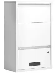 [Furb] Groverdi Parcel Post Letter Box in White