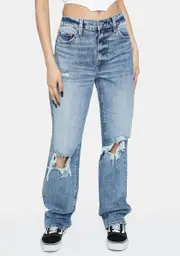[Daze] Blue Angel 1999 Slouchy Denim Jeans